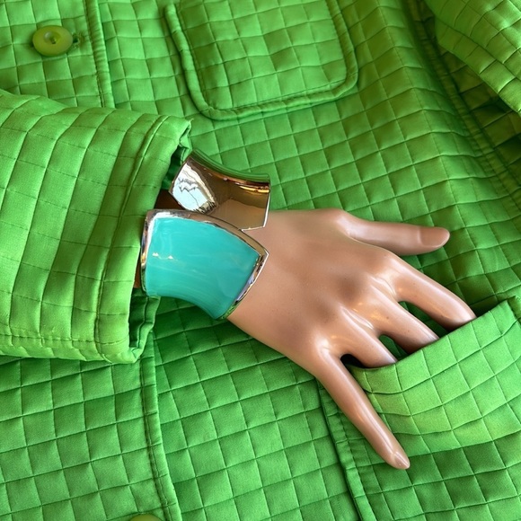 harve bernard sz 14p St Patrick’s day jacket, scarf, brooch and cuff all bundled - Picture 9 of 17